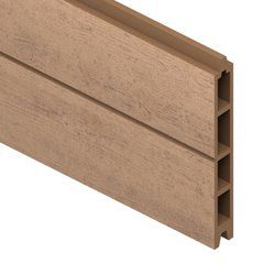 Paraventi: Sichtschutz WPC Mandel Set inkl. 2 Pfosten – Nuovo e nell'imballaggio originale da Wiedlisbach venduto da TomwoodAG 1
