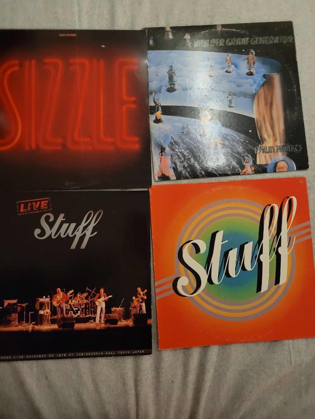Dischi in vinile: 3 Vinyl Schallplatten Stuff, Sam Rivers und Van Der Graaf – Usato da Reinach AG venduto da mic_kkp8