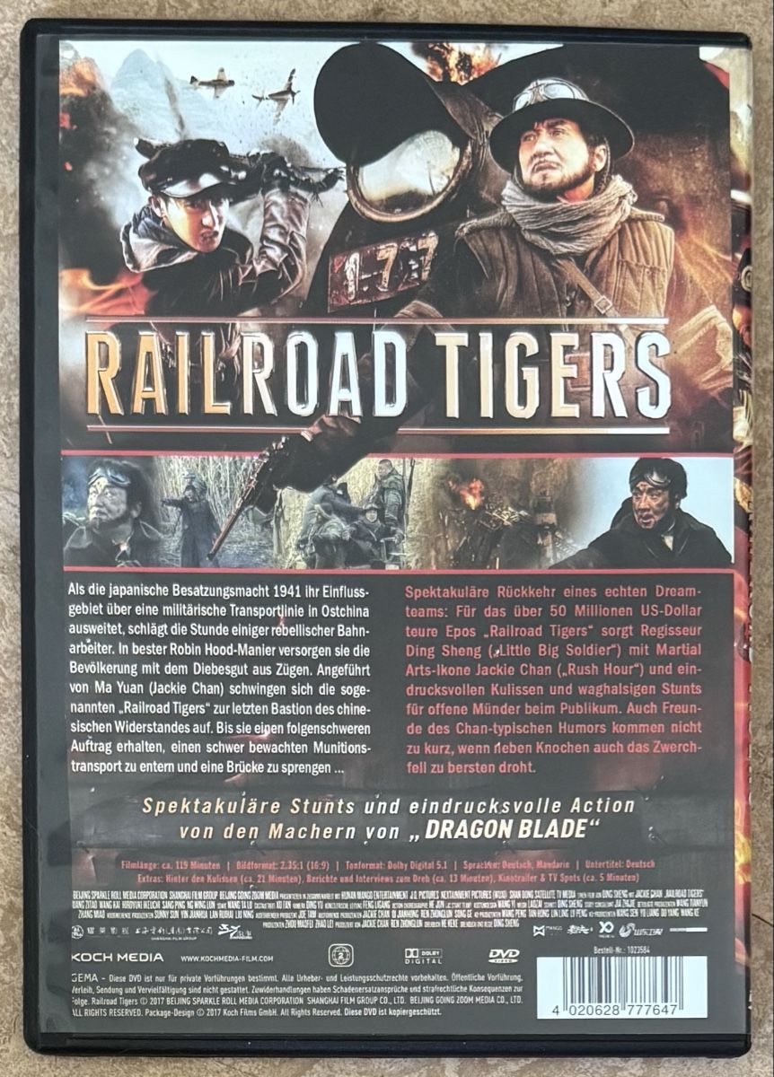Alle DVDs: RAILROAD TIGERS – Neu (gemäss Beschreibung) aus Dietikon von AndreaSch01 1