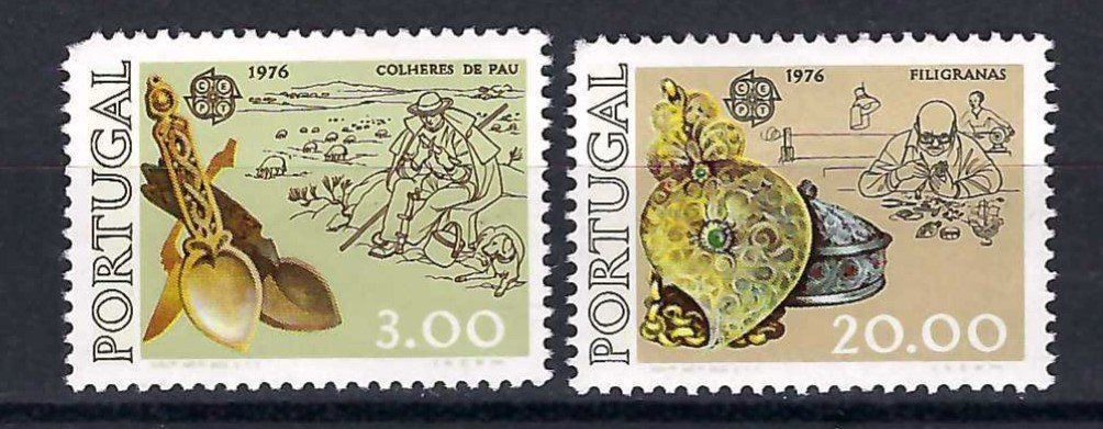 Tutti i francobolli: Portugal 1976 cept – Nuovo (secondo la descrizione) da Laupersdorf venduto da Rc.Jb