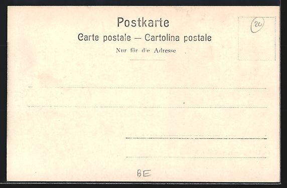 Cartoline postali: AK Unterseen, Panorama mit dem Niesen – Usato da Berlin venduto da bartko-reher 1