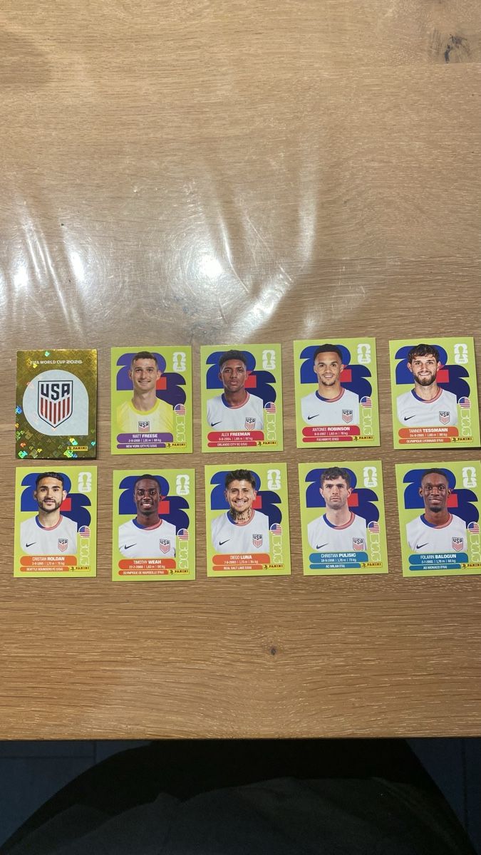 Panini Carte collezionabili: Panini Stickers - USA - 10 Stickers – Nuovo (secondo la descrizione) da Adliswil venduto da didoli
