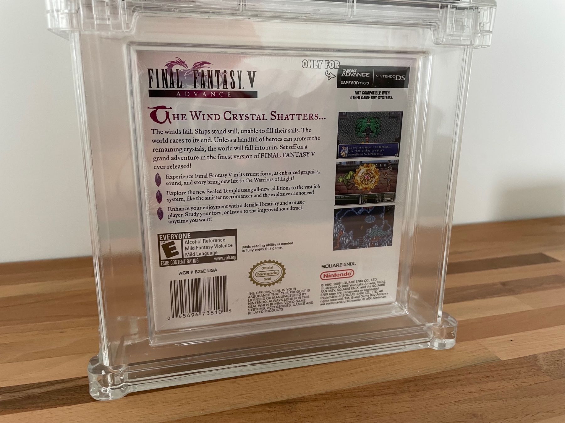 Nintendo Spiele: Nintendo GBA Final Fantasy V Sealed, Neu – Neu und originalverpackt aus Kehrsatz von Sash17 2
