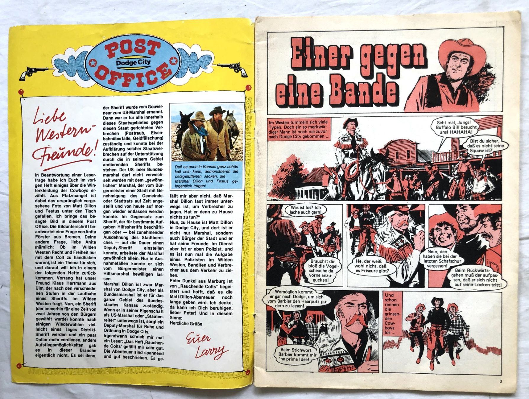 Fumetti: Rauchende Colts - Comic - Heft - Nr.16 - Bastei Verlag – Usato da Schaffhausen venduto da durruti 2