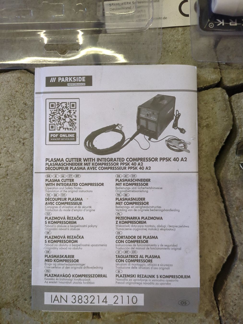 Parkside Tous les outils: Parkside PPSK 40 A2 Plasmaschneider – D'occasion à Grüningen par bbengineering 2