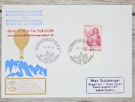 CL21 Enveloppe + Timbre Suisse 1966