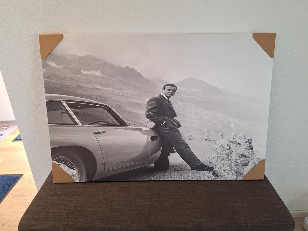 Canvas Bild Sean Connery DB5 | Kaufen auf Ricardo