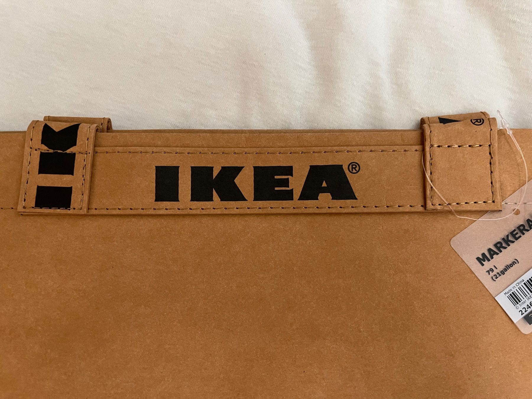 Ikea Taschen: Virgil Abloh x IKEA MARKERAD "Large Bag" – Neu und originalverpackt aus Zürich von p.kanne 2