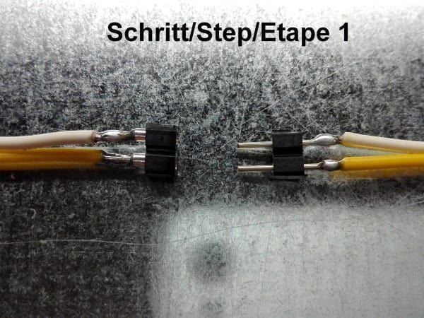 Componenti elettronici: Stecker+Buchse 5PIN schwarz, 5 Paare – Nuovo (secondo la descrizione) da Luzern venduto da Salefactory 3