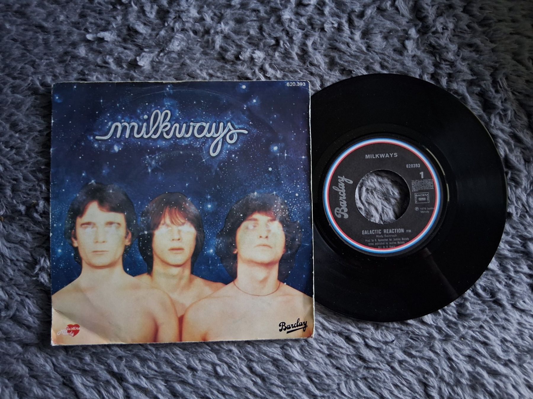 Dischi in vinile: MILKWAYS     GALACTIC REACTION    7NER SINGLE – Usato da Wetzikon ZH venduto da Ramones01