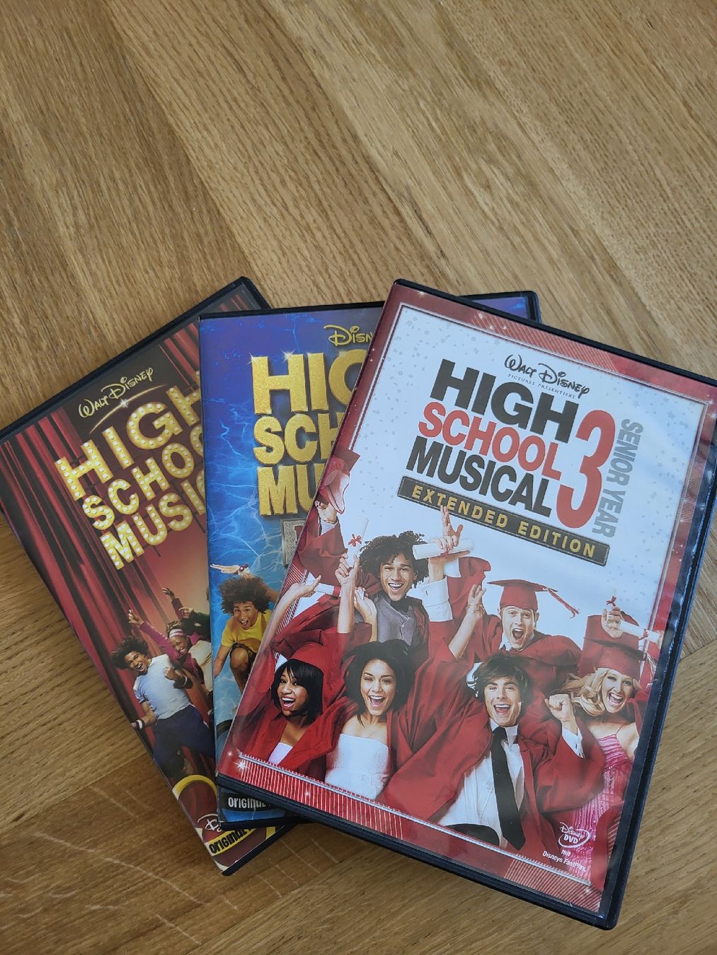 Alle DVDs: 3 DVDs: High School Musical 1-3 – Gebraucht aus Zürich von seja1234