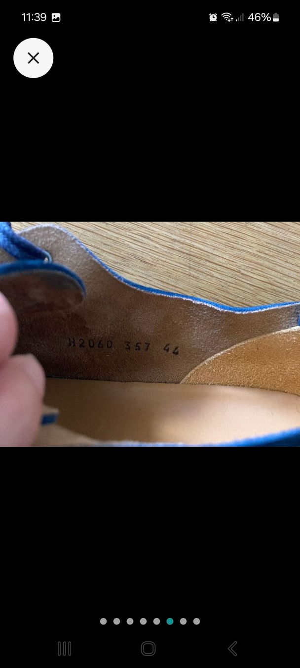 Scarpe da uomo: Snakers en cuir portées une fois – Nuovo (secondo la descrizione) da Genève venduto da Martinbng 3