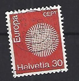 Tutti i francobolli: 1970 - CEPT-Symbol – Usato da Schaffhausen venduto da poststamp