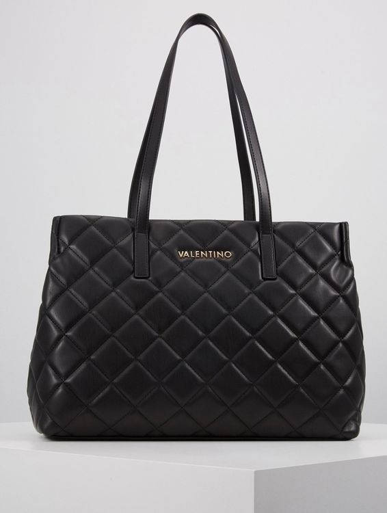 Valentino Damen Handtasche 8CF-KALUA In Schwarz - Elegante PU-Tasche Mit Knopfverschluss
