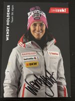 Autogrammkarte Wendy Holdener signiert guter Zustand