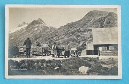 Grimsel - Passhöhe - Restaurant - Postauto Meiringen-Gletsch