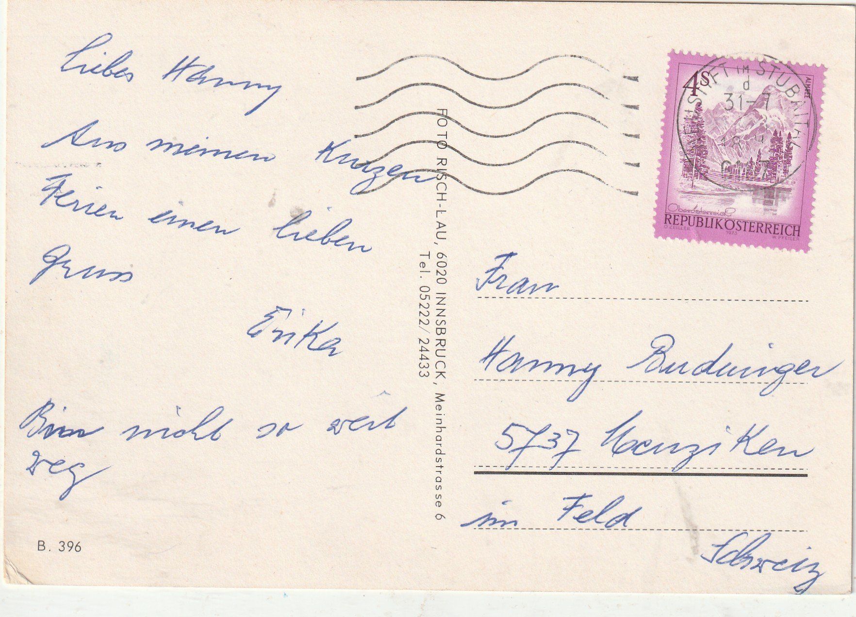 Cartoline postali: Gruss aus Südtirol – Usato da Lumbrein venduto da made02 1
