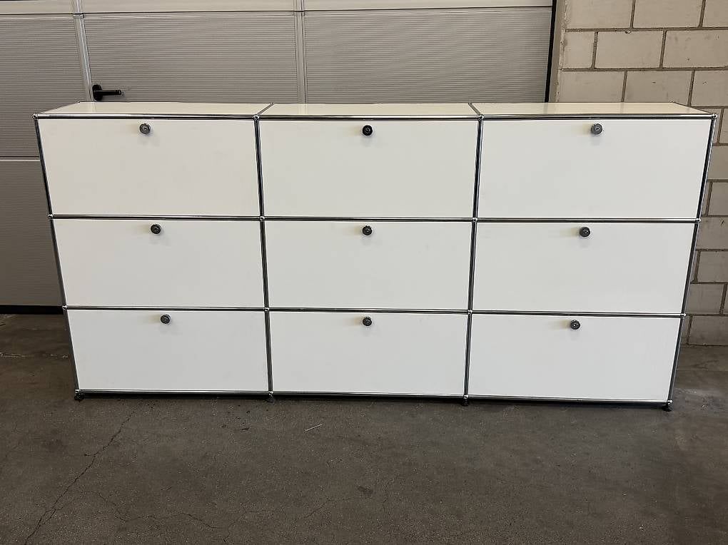 USM Kommoden: USM Haller Sideboard Reinweiss 3x3 – Gebraucht aus Dietikon von Kumar_Occasionen