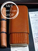 Elegantes Etui Zigarrenetui Reisehumidor Zigarrenzubehör Neu