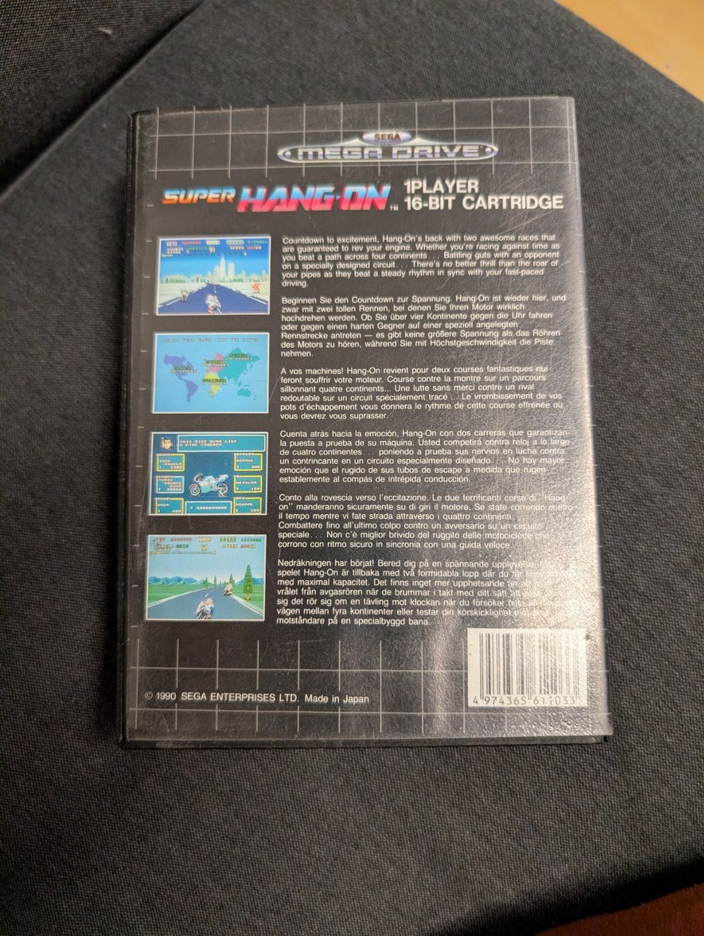 Spiele: Super hang on Sega Mega Drive – Gebraucht aus Giubiasco von Ticinerd 1