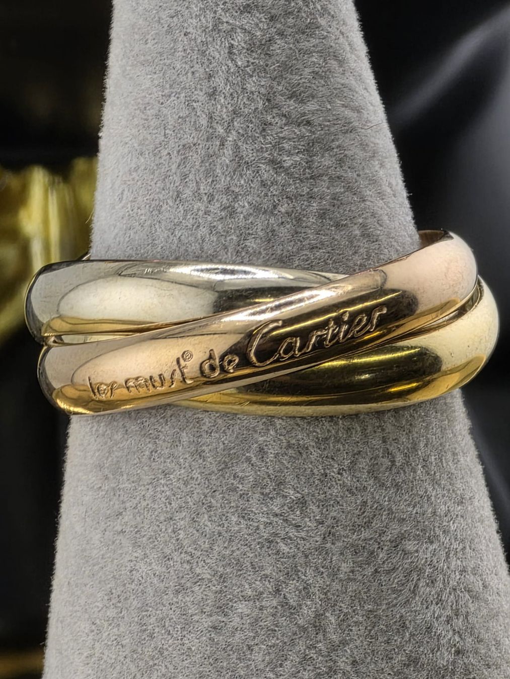 Cartier Anelli: Cartier Gold Ring Trinity – Usato da Basel venduto da Vip24 2