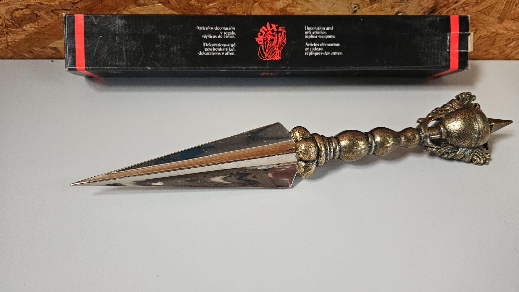 Besteck: Dekorationsdolch Phurba-Ritualdolch – Gebraucht aus Koppigen von Bracher_Mail-House 2