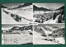 Davos, 4 Ansichten, 1963, ungelaufen