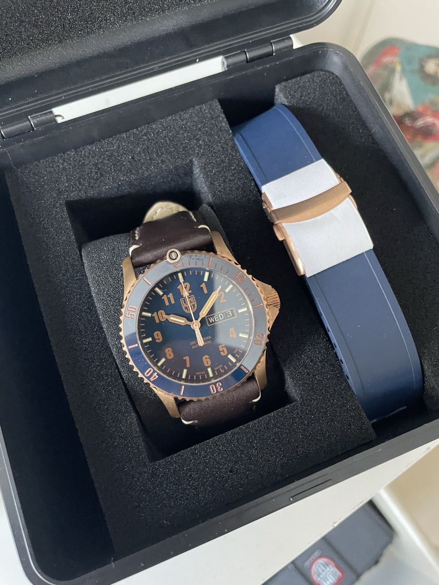Luminox Montres: Luminox Sport Timer Bronze Limited Edition Automatic Uhr – D'occasion à Horgen par Gentiana 4