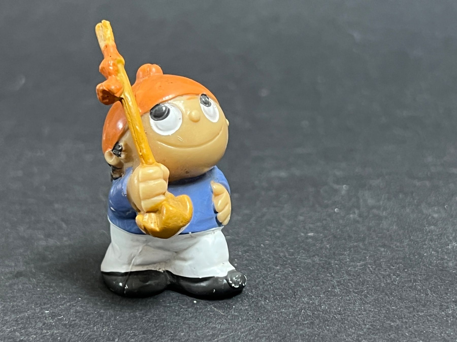 Bullyland Statuette: Mainzelmännchen Anton ZDF 1977 – Usato da Ennetbaden venduto da mapa05 2