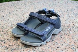Teva Tanza Outdoor Sandalen, blau, Grösse 31