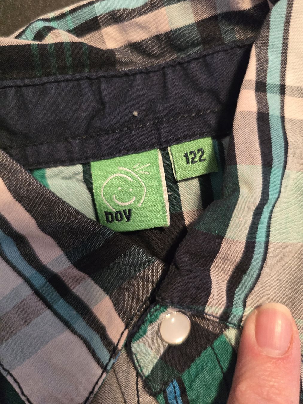Camicie, T-shirt & Polo: 2 Hemden Sommer Gr. 122 – Usato da Unterentfelden venduto da Panda-87 2
