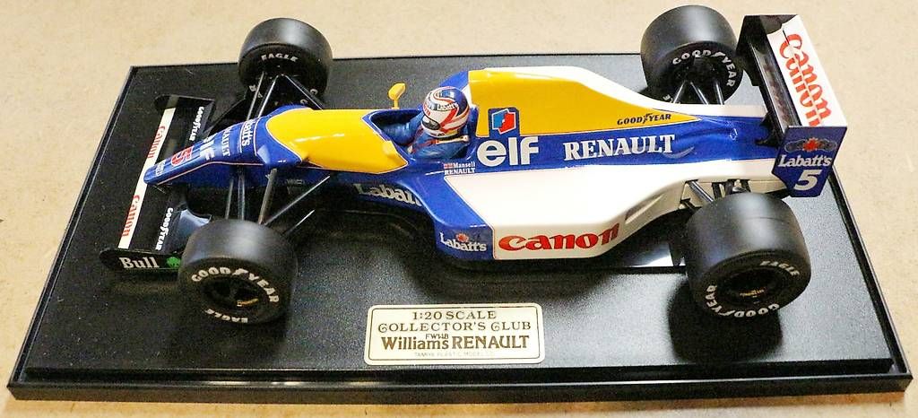 Williams Modellini d'auto: Williams FW14B Nigel Mansell 1:20 – Nuovo (secondo la descrizione) da Mörschwil venduto da Ferrari-V8 1