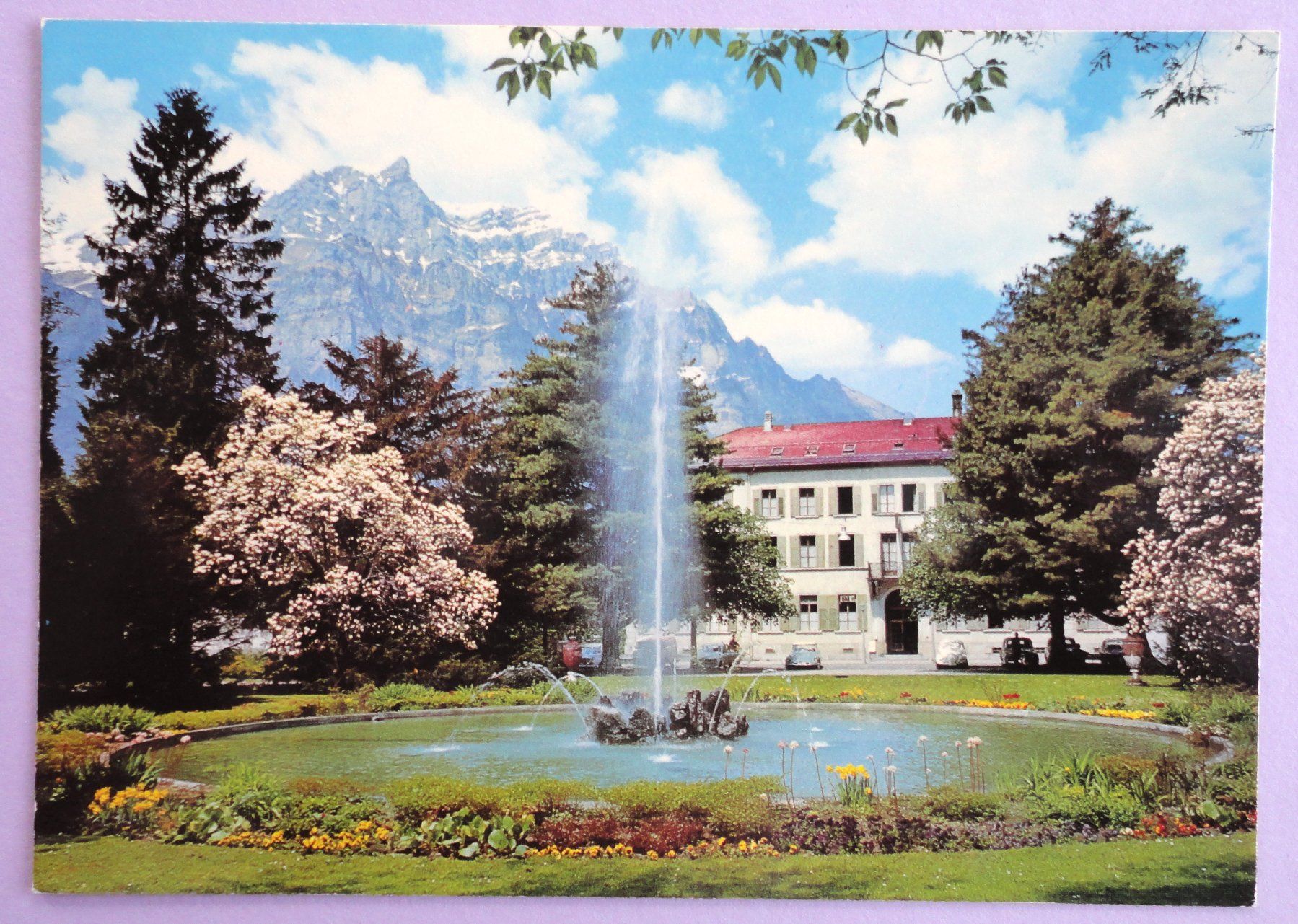 Cartoline postali: Hotel Glarnerhof, Glarus – Usato da Fétigny venduto da Billy2miny