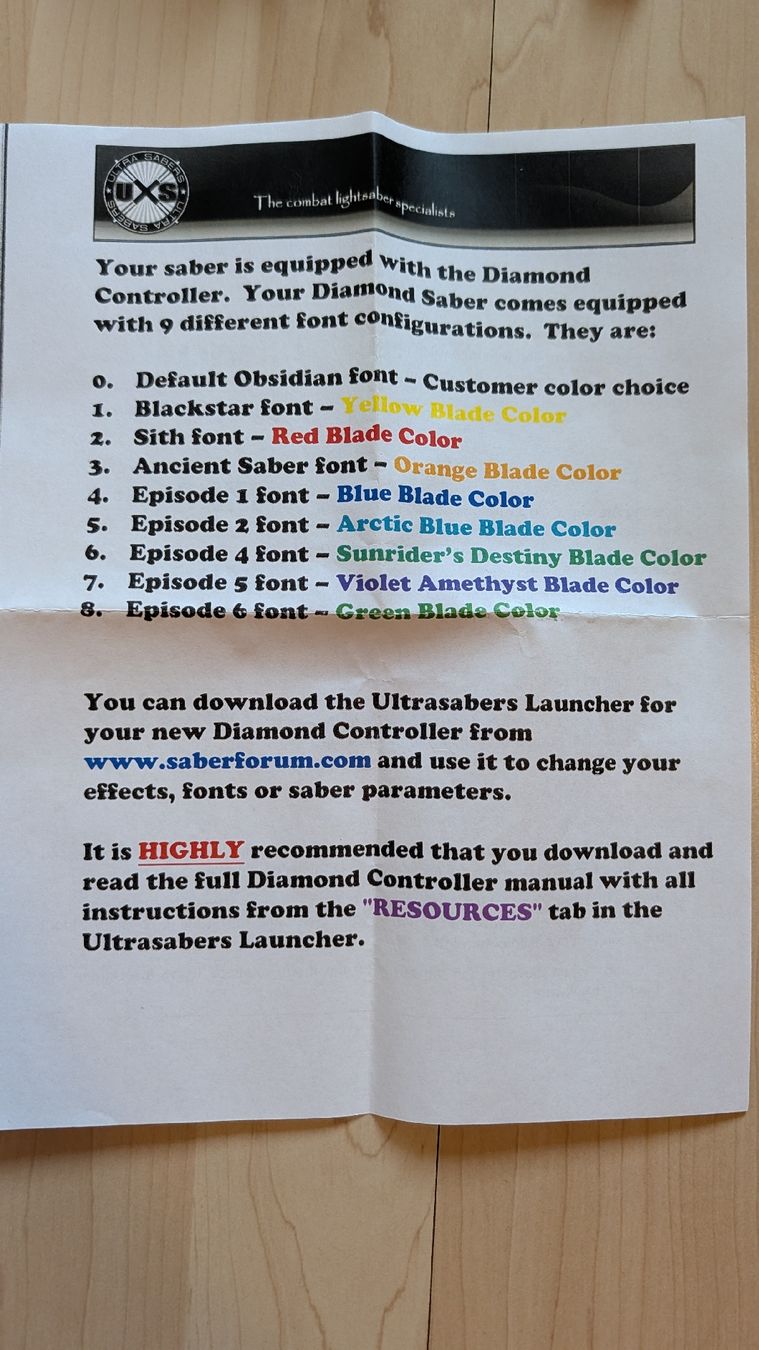 Autres Films & Séries TV: Ultra Sabers Mara Jade Lichtschwert mit Diamond Controller – Neuf (Voir description) à Bern par Novo-Li 4