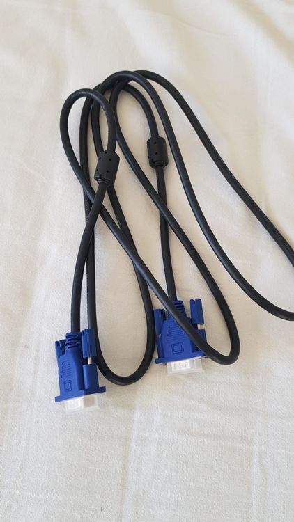Kabel: Kabel Bildschirm PS/2 Câble écran PS/2 – Gebraucht aus Spiegel b. Bern von ale_x59l 1