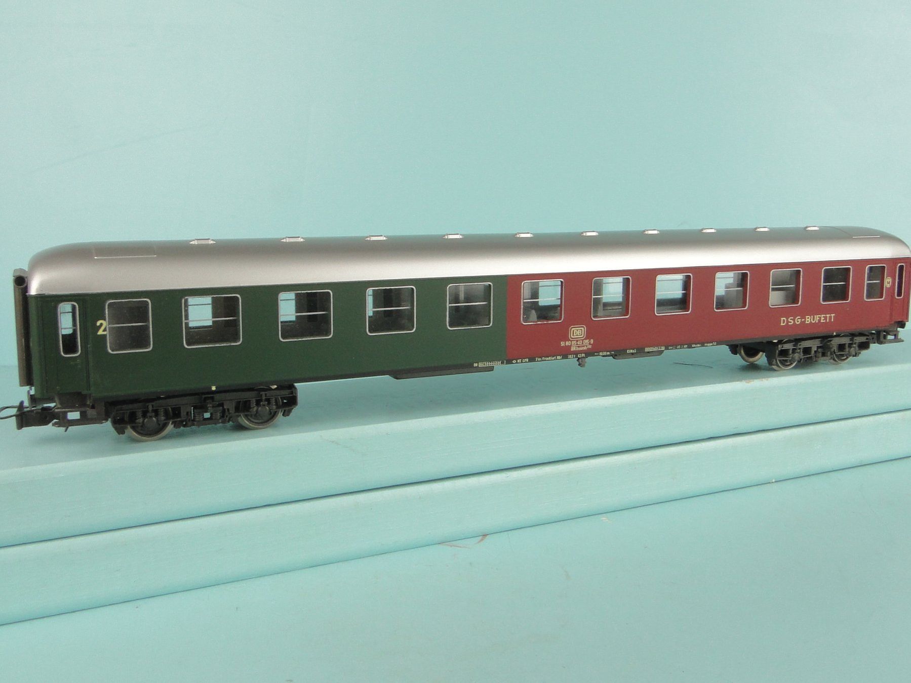 Rivarossi Modellini di ferrovie: Rivarossi H0 DB DSG-BUFFET – Usato da Bülach venduto da cann11 2