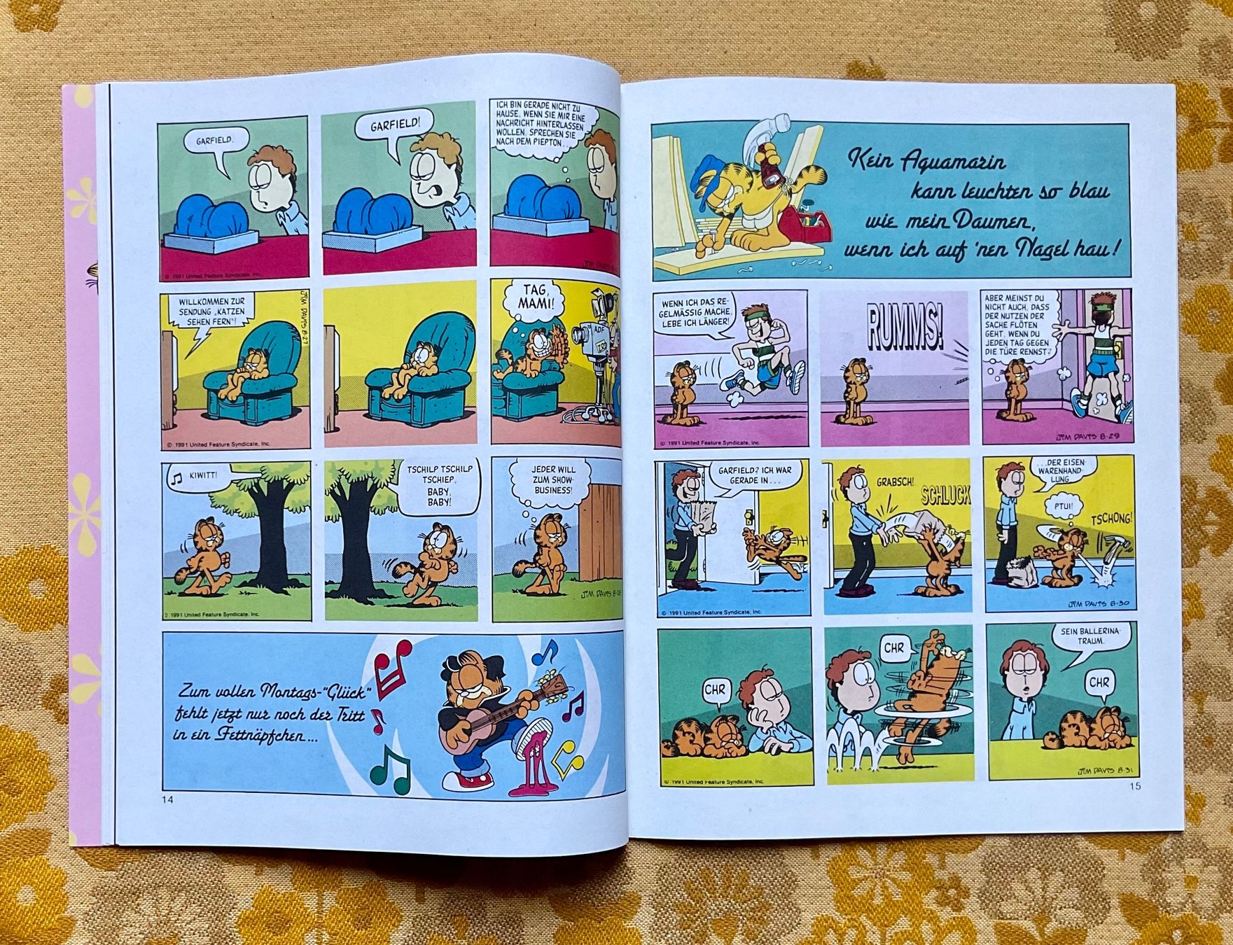 Fumetti: Garfield Heft Nr 8 von 1992 – Usato da Endingen venduto da nathan05 4