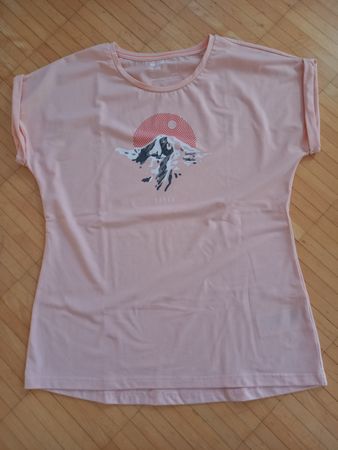 Damen T-Shirt Mammut Grösse M rosa bedruckt neuwertig