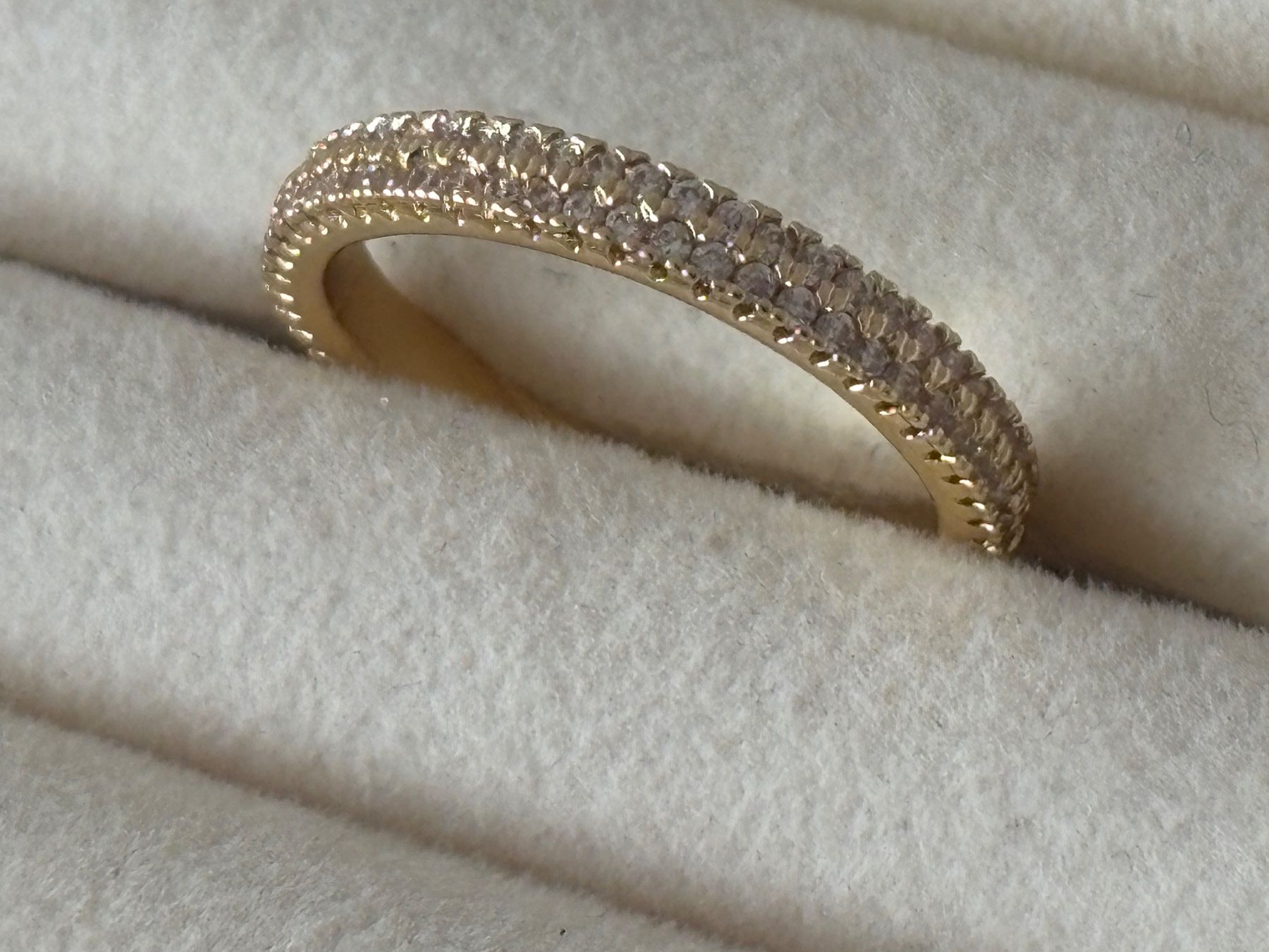 Anelli: Luxus Elegante Gr. 18/8 Ring Memoire Farbe: Gold – Nuovo (secondo la descrizione) da Biel-Bienne venduto da Roserosse13 5