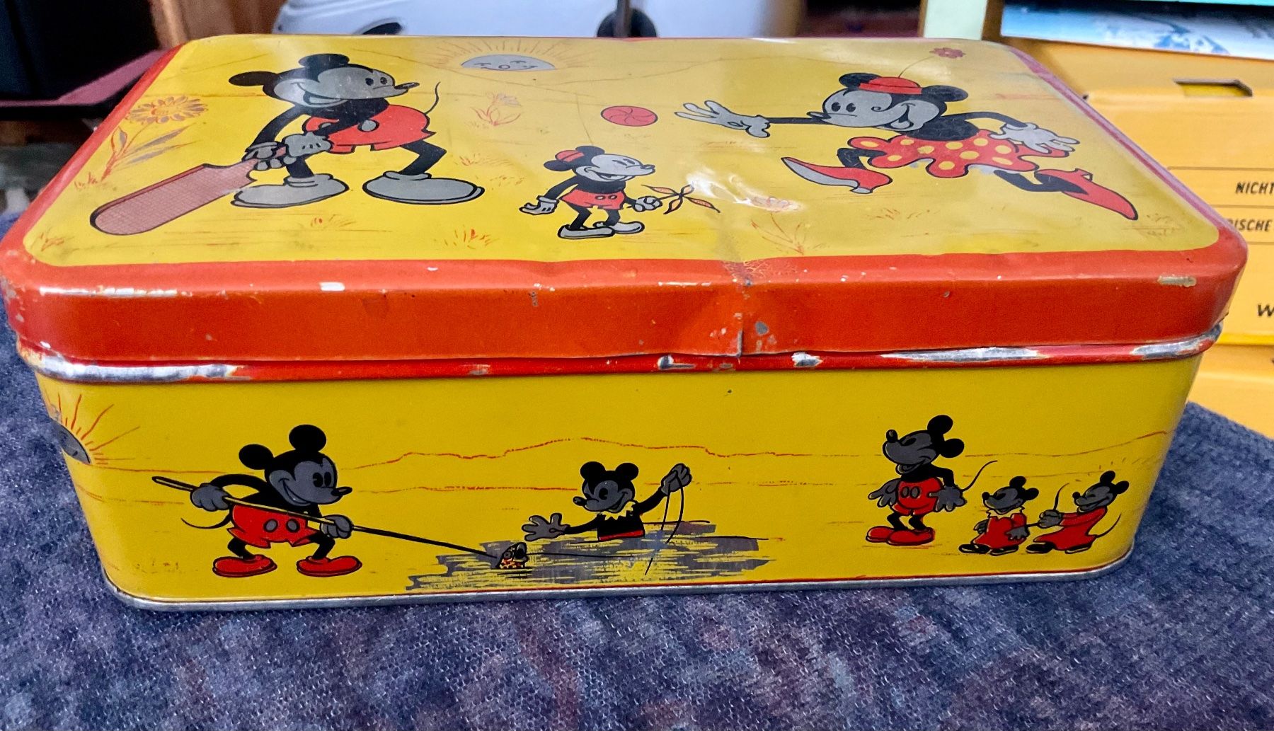 Barattoli: Mickey Mouse Tin Box – Usato da Herisau venduto da eri_2tb5 6