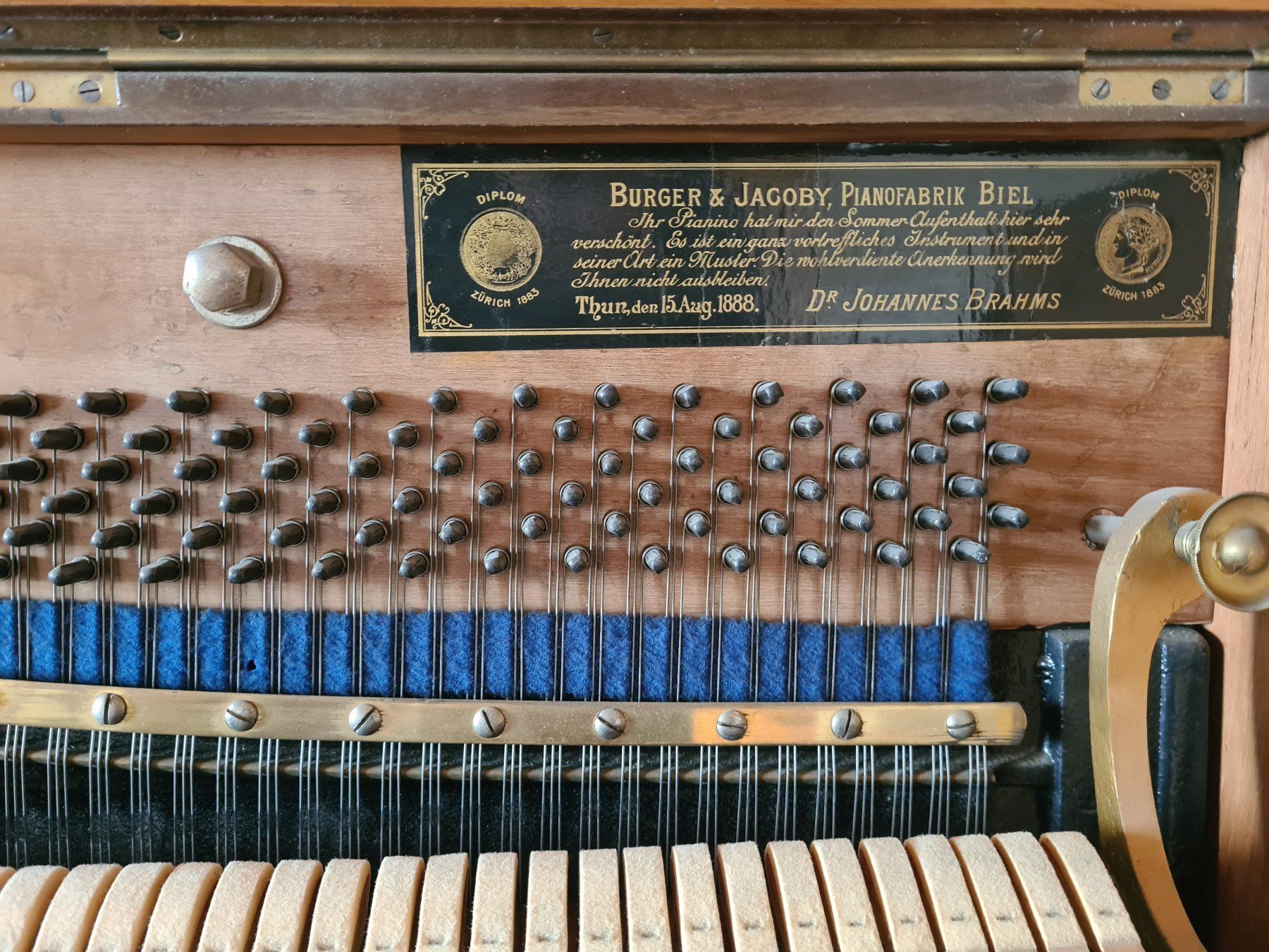 Musikinstrumente: guterhaltenes Klavier von Burger&Jacobi – Gebraucht aus Treiten von Zirgi61 4