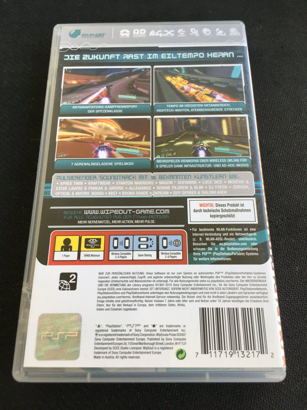 Sony Giochi: Wipeout Pulse für PSP – Usato da St.Gallen venduto da sjosjo 1