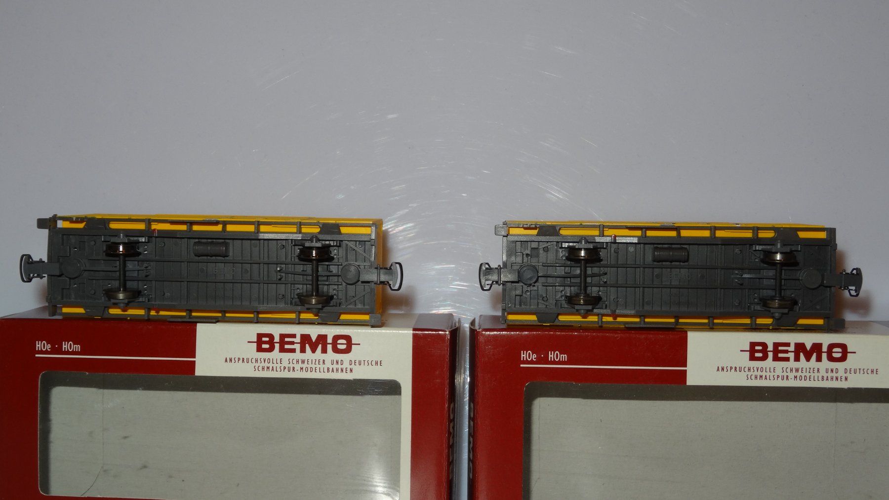 Bemo Modellini di ferrovie: Bemo 2269101, 2269102, RhB, Postcontainer Wagen, Lb-v, NEU – Nuovo e nell'imballaggio originale da Kloten venduto da Nicola2 7