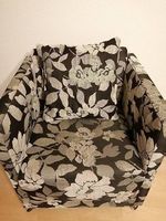 Edler Sessel / Loungesessel mit Blumenmuster, Top Zustand