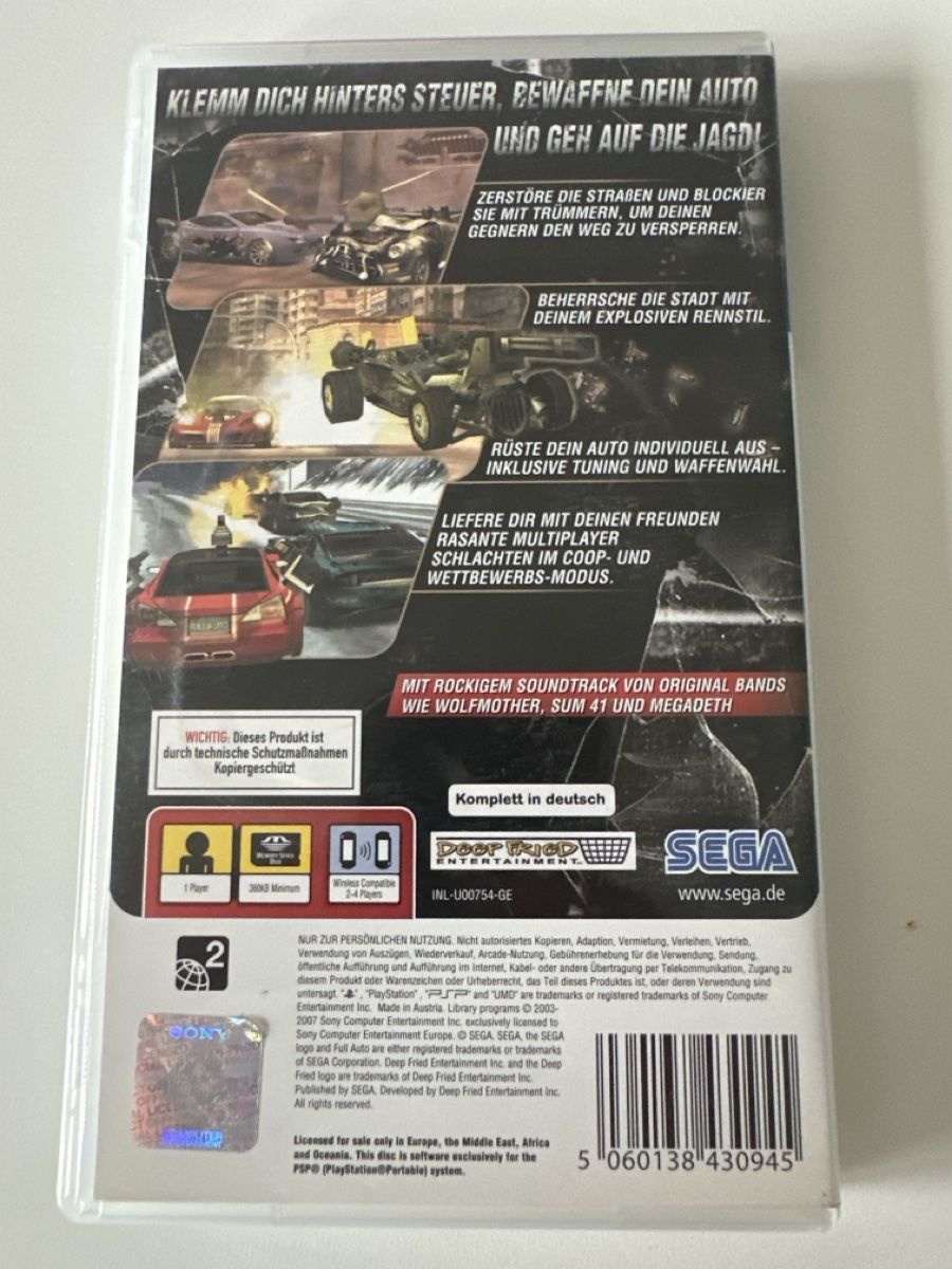 Sony Giochi: PSP Spiel Full Auto 2 Battlelines – Usato da Oberengstringen venduto da sasej 1