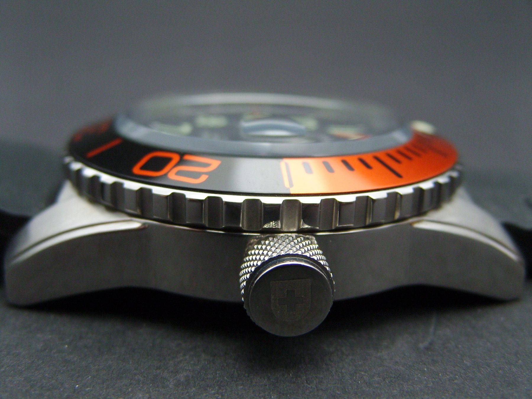 Zeno Orologi: Neue Airplane Diver Automatic Numbers, black/orange – Nuovo e nell'imballaggio originale da Mels venduto da niezie2002 7