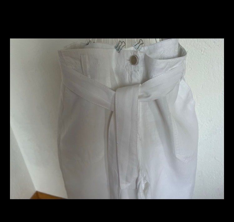 Brax Pantaloni: Weisse Leinenhose  von Brax – Usato da Regensdorf venduto da AHenter 1