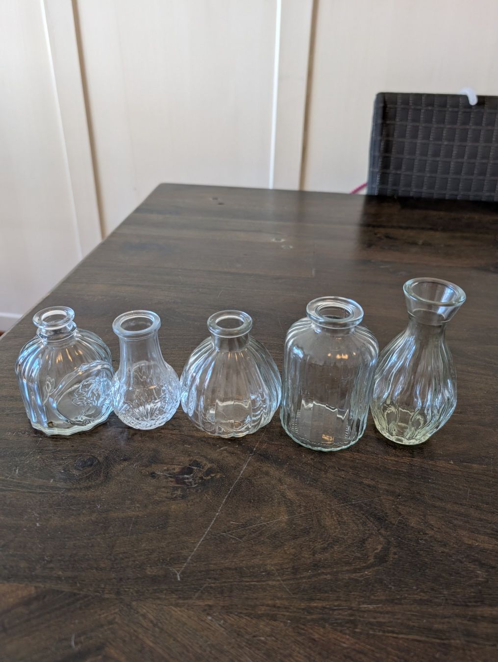 Vasen & Gefässe: Deko Vasen Glas Vintage Style, 5er Set – Neu (gemäss Beschreibung) aus Sursee von Sen.Lu