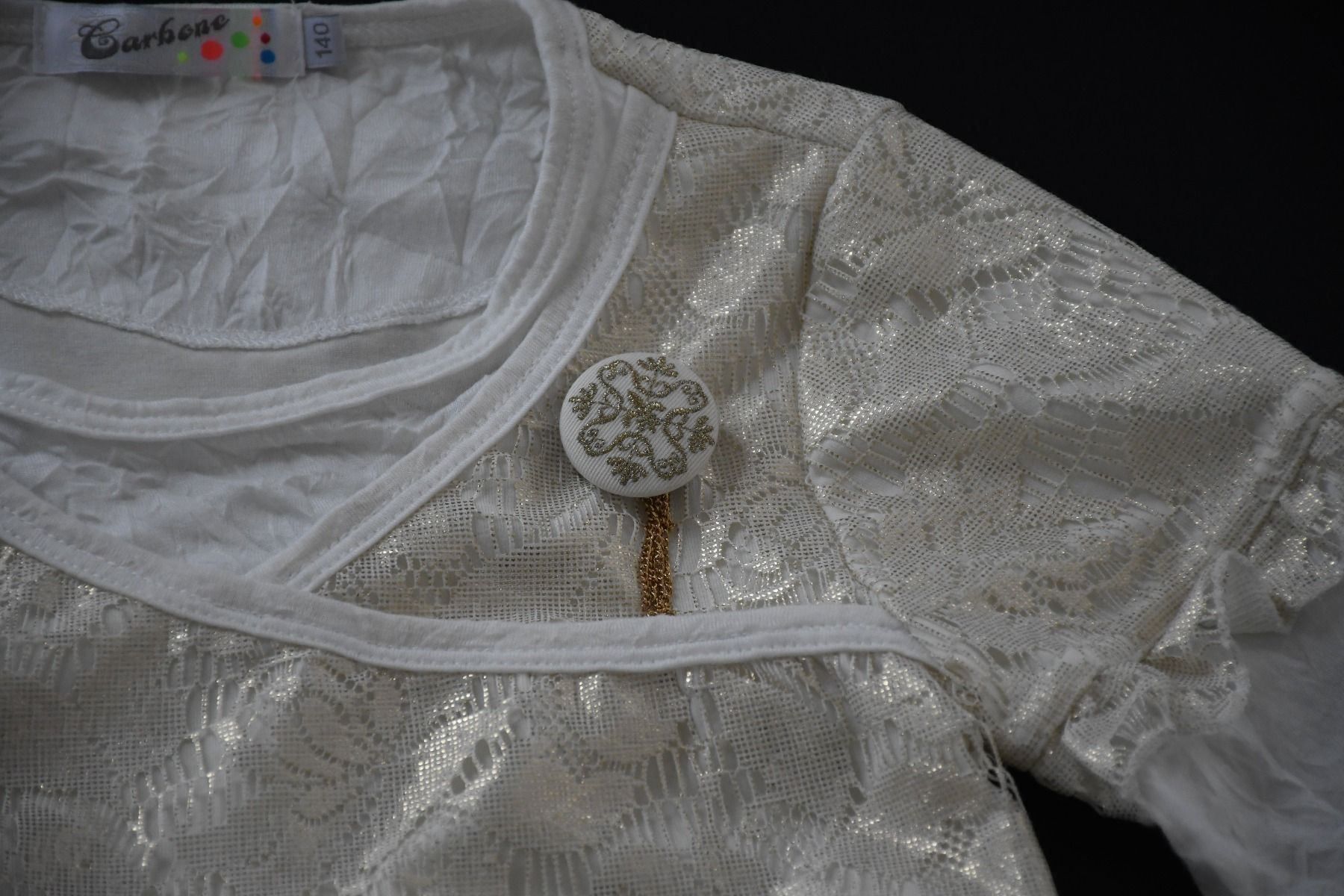 Kleider & Röcke: neu Kleid von Carbone gr.134  140 – Neu und originalverpackt aus Nuglar von Korsika2 4