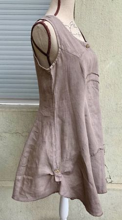 Superbe petite robe ou tunique SERAFINA PARIS 100%lin t.2
